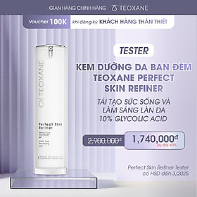 Kem dưỡng da chống nhăn ban đêm Teoxane Perfect Skin Refiner 50ml
