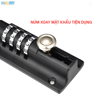 Chốt khóa số cửa ngang dùng mật khẩu tiện dụng Hobby home decor LCK