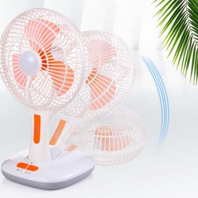 Quạt tích điện ông tây 2 trong 1, có đèn, 2 chế độ gió, kiêm sạc dự phòng gấp gọn - Hàng Chính hãng MINIIN (Giao màu ngẫu nhiên)