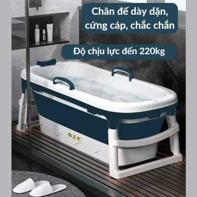 Bồn Tắm Gấp Gọn Đa Năng Legaxi, Dùng cho Trẻ Em, Người Lớn, Làm Bằng Chất Liệu PP và PTE Size 112cm