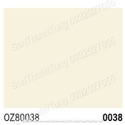 OEXPO ZOCO ANTI-FADE UV FOR EXTERIOR – SƠN NGOẠI THẤT CAO CẤP CHỐNG THẤM & BỀN MÀU VƯỢT TRỘI- OZ 80038