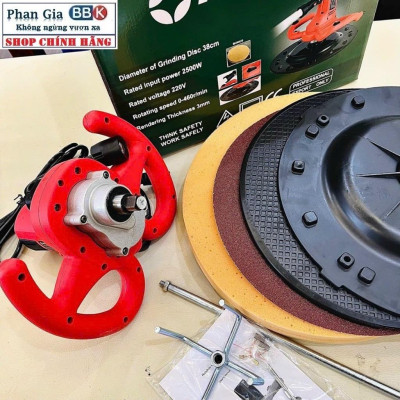 Máy Xoa Vữa Trát Tường Cầm Tay Cao Cấp HIMOKI - Công Suất Lớn 2500W, Xoa Phẳng Mọi Bề Mặt (Bảo hành 6 tháng)