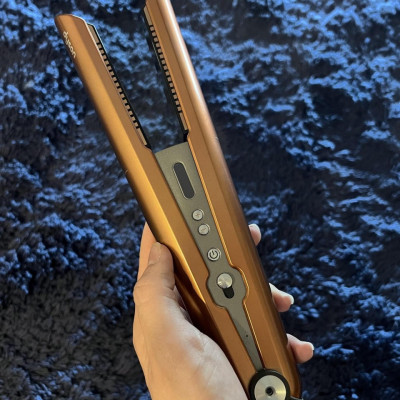 MÁY DUỖI TÓC, TẠO KIỂU TÓC KHÔNG DÂY DYSON CORRALE màu vàng đồng / Niken Hàng chính hãng