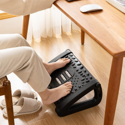 (Hàng có sẵn) Ghế gác chân văn phòng công thái học, ghế kê chân matxa cao cấp giảm căng thẳng