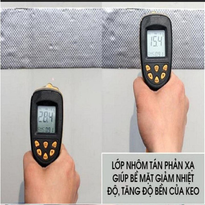 combo 2 cuộn Băng keo chống thấm, chống dột cao cấp Bosui Nhật Bản siêu dính đa năng khổ 20cm x 5m 