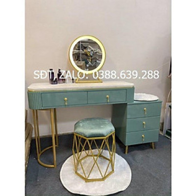 Hàng HOT GIÁ SỈ Bàn trang điểm nhiều ngăn kéo + gương đèn led màu hot