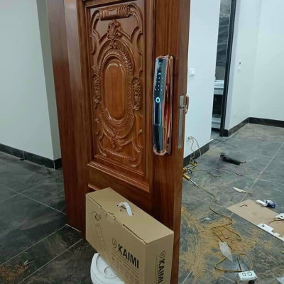 Khóa Vân Tay Tự Động Cao Cấp Kaimi KM11 Ultra - Màu đồng - Hàng Chính Hãng