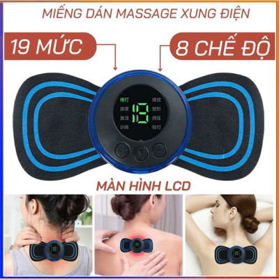 Máy MaSaGge Xung Điện Cao Cấp Loại Tốt cho Cổ, Vai và Gáy, Toàn Thân - Giảm Đau Hiệu Quả, ĐÈN TRANG TRÍ , ĐỒNG HỒ TREO TƯỜNG