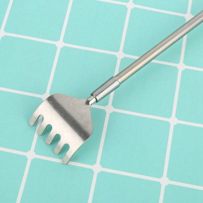 Cây gãi lưng inox tùy chỉnh rút gọn chiều dài 52cm gãi ngứa hình bàn tay gãi ngứa rất đã loại tốt (xả rẻ lấy 5*)