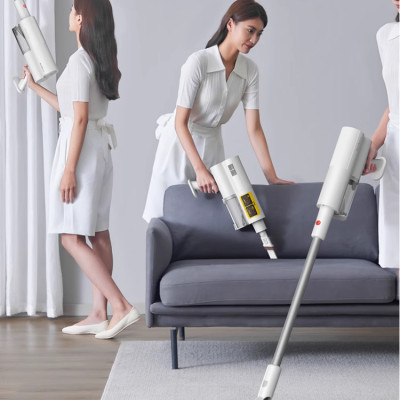 Máy hút bụi cầm tay không dây cao cấp Deerma VC90 (17.000 Pa) Motor không chổi than Hàng chính hãng