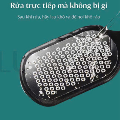 Cây Chà Gót Chân Bản To, Tẩy Da Chết 2 Mặt Bằng Thép, Kèm Hộp Đựng Tiện Lợi - HÀNG CHÍNH HÃNG MINIIN