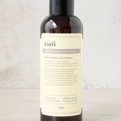 Nước hoa hồng Dear Klairs Supple Preparation Facial Toner 180ml