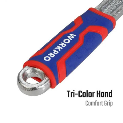 Mỏ lết (Cờ lê điều chỉnh được) thép CR-V cán nhựa 6 inch 150mm Workpro WP272010