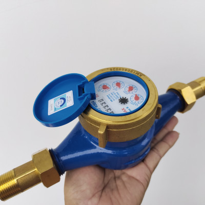 Đồng hồ nước sạch KOMAX DN20 (Phi 27), Chống chảy ngược, Thích hợp cho Công trình, gia đình, Có kiểm định - HÀNG CHÍNH HÃNG