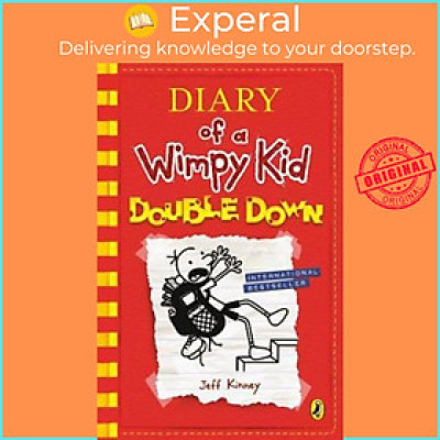 Sách - Diary of a Wimpy Kid: Double Down (Book 11) by Jeff Kinney (UK edition, paperback)