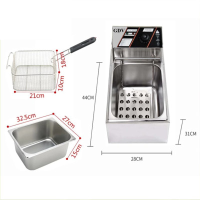 Nồi Chiên Nhúng Điện Ngập Dầu GDV Y06L (6 lít) - Hàng Chính Hãng