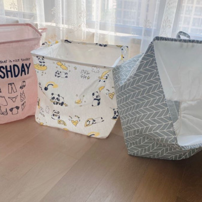 Túi Bạt Đựng Quần Áo Chăn Mền Chống Thấm Nước Sọt Đựng Đồ Gấp Gọn Đa Năng Cỡ Đại 60x45x20cm - Siêu To - Giao Mầu Ngẫu Nhiên