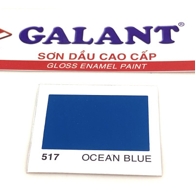 Sơn dầu Galant màu Ocean Blue 517 _ 0.8L