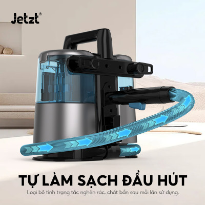 Máy giặt sofa cầm tay đa năng Jetzt G3, làm sạch toàn diện, lực hút 12.000PA - Hàng chính hãng
