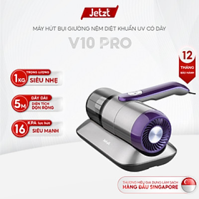 Máy hút bụi giường nệm V10 PRO diệt khuẩn uv công suất 700W - Hàng chính hãng