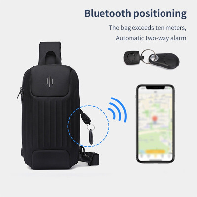 Túi đeo ngực nam đa chức năng OZUKO chống trộm chống thấm nước