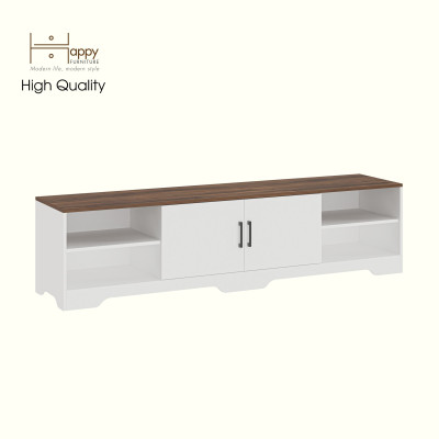 HAPPY FURNITURE , Kệ TV 2 cửa mở - SAFA , KTV_113 , 200cm x 45cm x 50cm DxRxC
