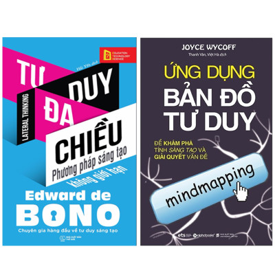 Combo Sách Tư Duy : Tư Duy Đa Chiều - Phương Pháp Sáng Tạo Không Giới Hạn + Ứng Dụng Bản Đồ Tư Duy (Mindmapping) - Để Khám Phá Tính Sáng Tạo Và Giải Quyết Vấn Đề (Tái Bản 2020)