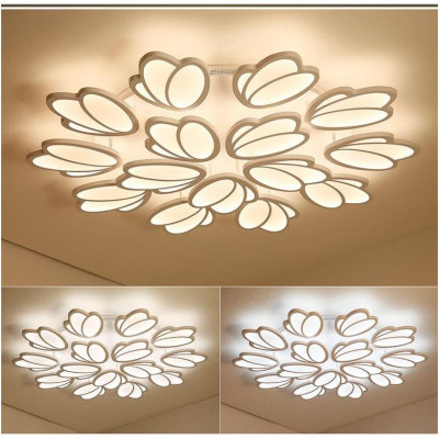 Đèn trần LED ZIGG 15 ánh hoa hiện đại trang trí nội thất