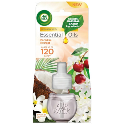 [26 mùi hương] Chai tinh dầu cắm điện Airwick thay thế (Refill) 19ml, điện 220V dùng thay thế trong bộ tinh dầu cắm điện
