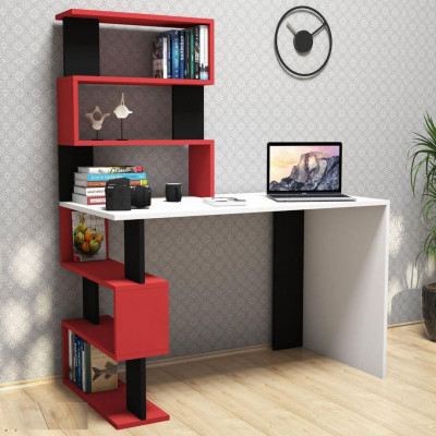 Bàn vi tính liền giá sách thiết kế nhỏ gọn SMLIFE Donquino