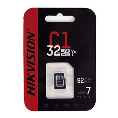 Thẻ Nhớ HIKVISION 32GB 92MB/S - Hàng Chính Hãng