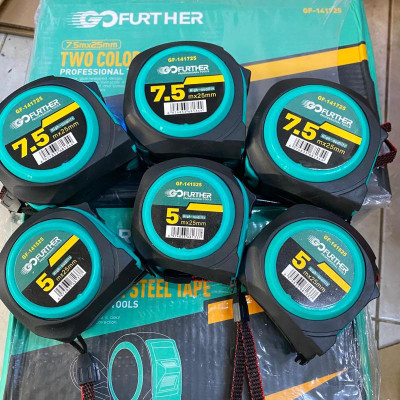 [Hộp 12 Cái] Thước Cuộn GF 5M, 7,5M, 10M – Thước Rút Thép Cao Cấp Chống Gỉ, Rõ Số, Chống Va Đập