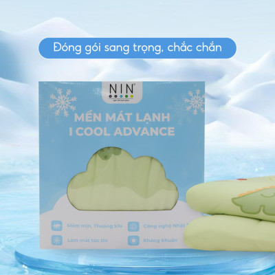 [CHĂN HÈ MÁT LẠNH] Mền lạnh I Cool Advance NIN House NM8030 2mx2m2 |Chăn mền Ice silk cao cấp, Chăn điều hoà nhiều độ