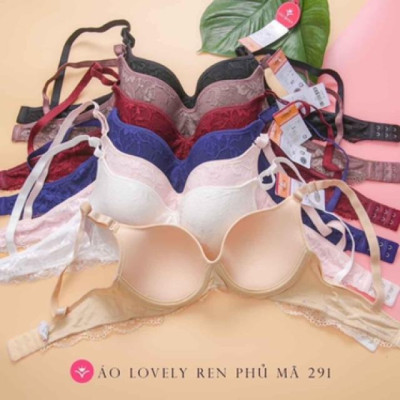 Áo ngực lovely ren mút mỏng 291