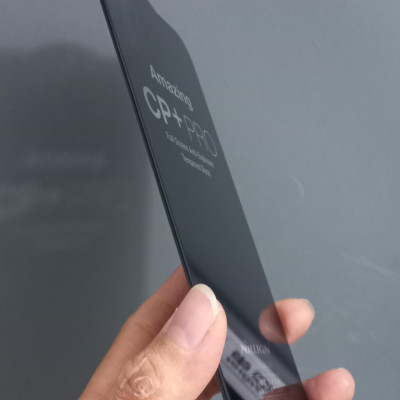 [cho 15ProMax] Kính cường lực full màn hình viền đen 0.3mm cho iP 15 Pro Max 6.7inches Nillkin CP+PRO _ hàng chính hãng