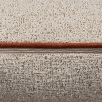 SCATTER BOX Vỏ Gối cao cấp nhập khẩu Ireland Anh Quốc HAZEL màu CREAM / RUST kích thước 58X58CM phong cách hiện đại