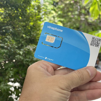 SIM 4G Vinaphone VD149 12T Trọn Gói 1 Năm Không Cần Nạp Tiền, Khuyến Mãi 120GB/Tháng, Gọi + SMS Miễn Phí Nội Mạng, Cộng Thêm 200 Phút Gọi Ngại Mạng Mỗi Tháng - Hàng Chính Hãng (Giao mẫu ngẫu nhiên)