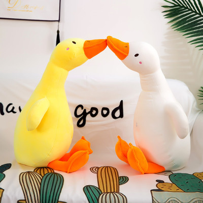 Gấu Bông Vịt Lười, Ngỗng Lười Mềm Mịn Siêu Hot - Vịt Trầm Cảm, Mệt Mỏi Dễ Thương (25cm----1m6) Gối Ôm Vịt Lười Siêu To Vải Miniso 4 Chiều Mềm Mịn Êm Ái Hàng Cao Cấp