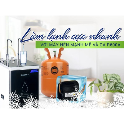 MÁY LỌC NƯỚC RO NÓNG NGUỘI SANAKY VH-4102VD - Hàng chính hãng