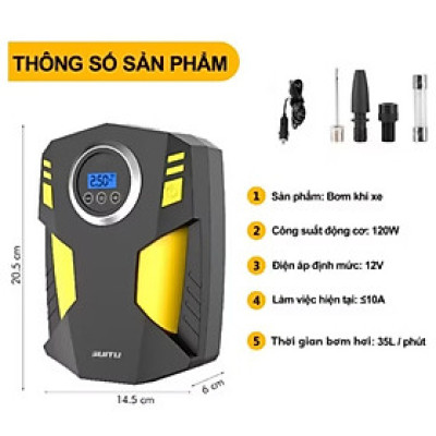 MÁY BƠM HƠI BƠM LỐP ĐIỆN TỬ SIÊU MẠNH CHO XE MÁY ÔTÔ MẪU MỚI CHẤT LƯỢNG