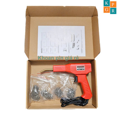 Bộ Máy Mỏ Hàn Nhựa Dập Ghim Đa Năng – Phục Hồi Nhựa Ô Tô, Xe Máy, Gia Đình Gãy Vỡ Lại Như Mới, Tặng Kèm 400 Ghim
