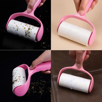 Cây Lăn Bụi Quần Áo Ghế Sofa Tặng Kèm 2 Lõi Lăn Đa Năng Sàn Nhà Lông Động Vật Chó Mèo Thú Cưng  Sợi Vải Đồ Da Chăn Màn Nệm Ghế Salon Quần Áo Ga Giường Tiện Lợi Hiệu Quả