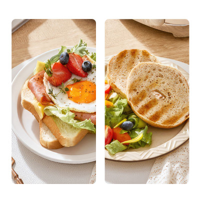 Máy nướng bánh mì Elmich TTE-8580, công suất 800W, 6 mức nhiệt điều chỉnh, 2 chế độ hâm nóng và rã đông, 1 khay treo bánh mì nướng thông minh, 2 khe nướng giúp nướng được các lát bánh có độ dày và kích cỡ khác nhau  - Hàng chính hãng