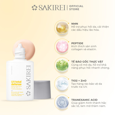 Bộ 4 sản phẩm chăm sóc phục hồi da Sakirei NMN Revitalize từ Nhật Bản