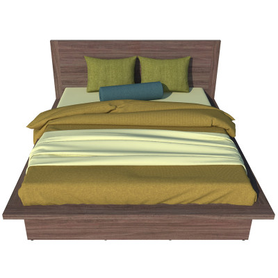 Giường ngủ 2 hộc kéo Tundo 160cm x 200cm