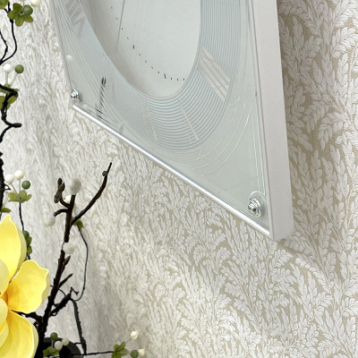 Đồng hồ treo tường Nhật Bản Rhythm CMG459NR03 - Kt 29.8 x 29.8 x 5.0cm, 1.02kg 