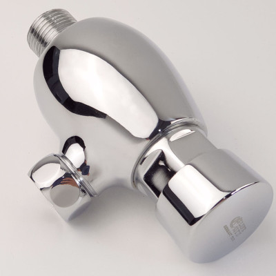 Van xả tiểu nhấn nam, chất liệu Đồng mạ Chrome Eurolife EL-XT140 (Trắng bạc)