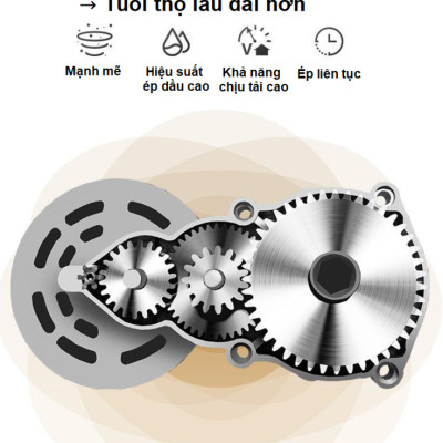 Máy ép dầu thực vật nóng và lạnh dùng trong gia đình. Thương hiệu Anh Quốc cao cấp AOSIDA - 999A. HÀNG CHÍNH HÃNG