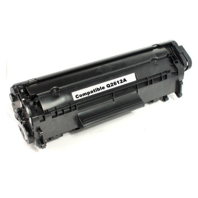 Hộp Mực In GDV Cartridge 12A Cho Máy Canon LBP 2900 3000 Q2612A FX9 FX10 103 303 703 104 304 Có Lỗ Nạp Mực - Hàng Chính Hãng 