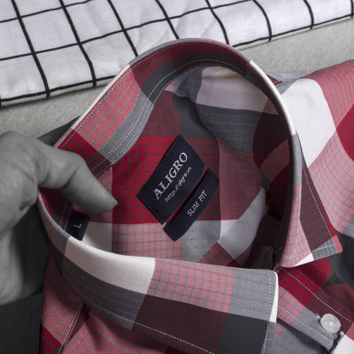 Áo sơ mi nam dài tay ALIGRO chất liệu pirma cotton mềm mịn, kiểu dáng đơn giản, tinh tế ALGS161